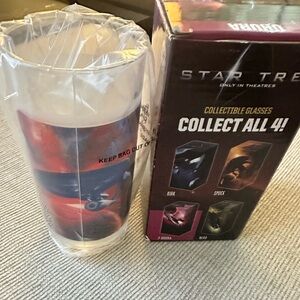 Star Trek Collectible Glass - Multicolor Promotional Cup